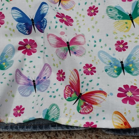 2693 14 Long Old Navy Then Flirt, Upcycled Stretch Bell-Bottoms - Picture 4 of 6